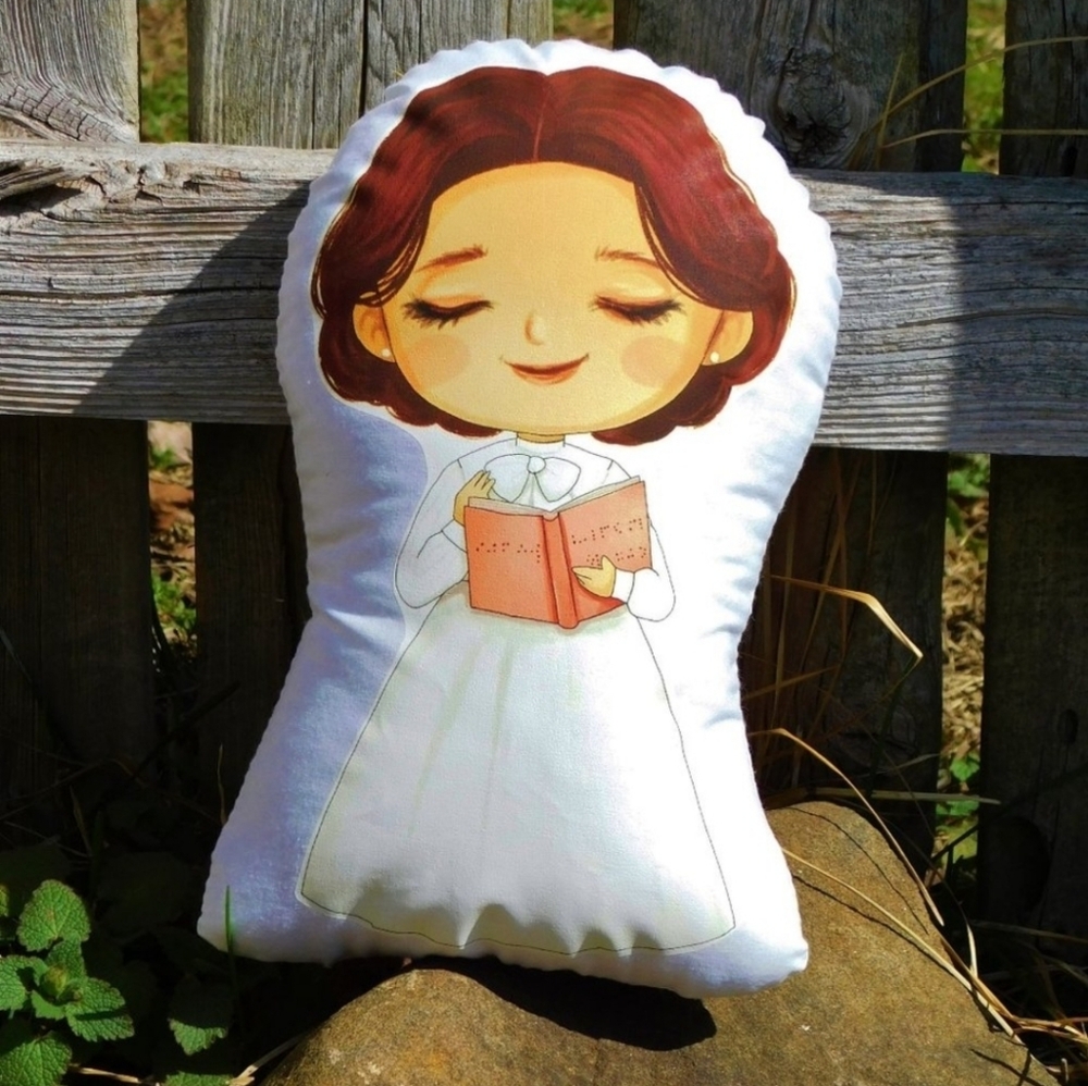 Helen Keller Pillow Pal. New.